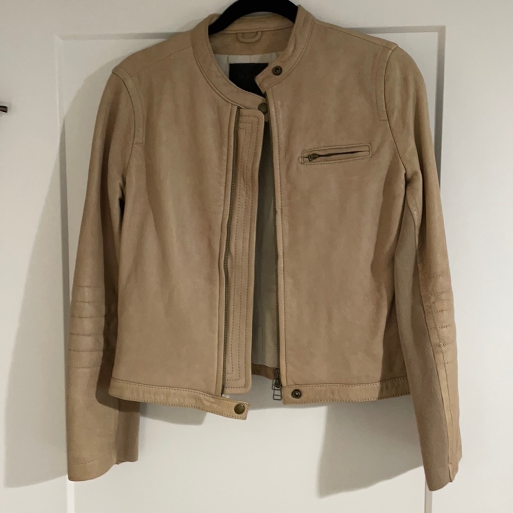 J Crew Leather Jacket
